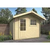 Bjælkehytter ^ BYGNORDIC UNA STANDARD HYTTE 7,8 M2