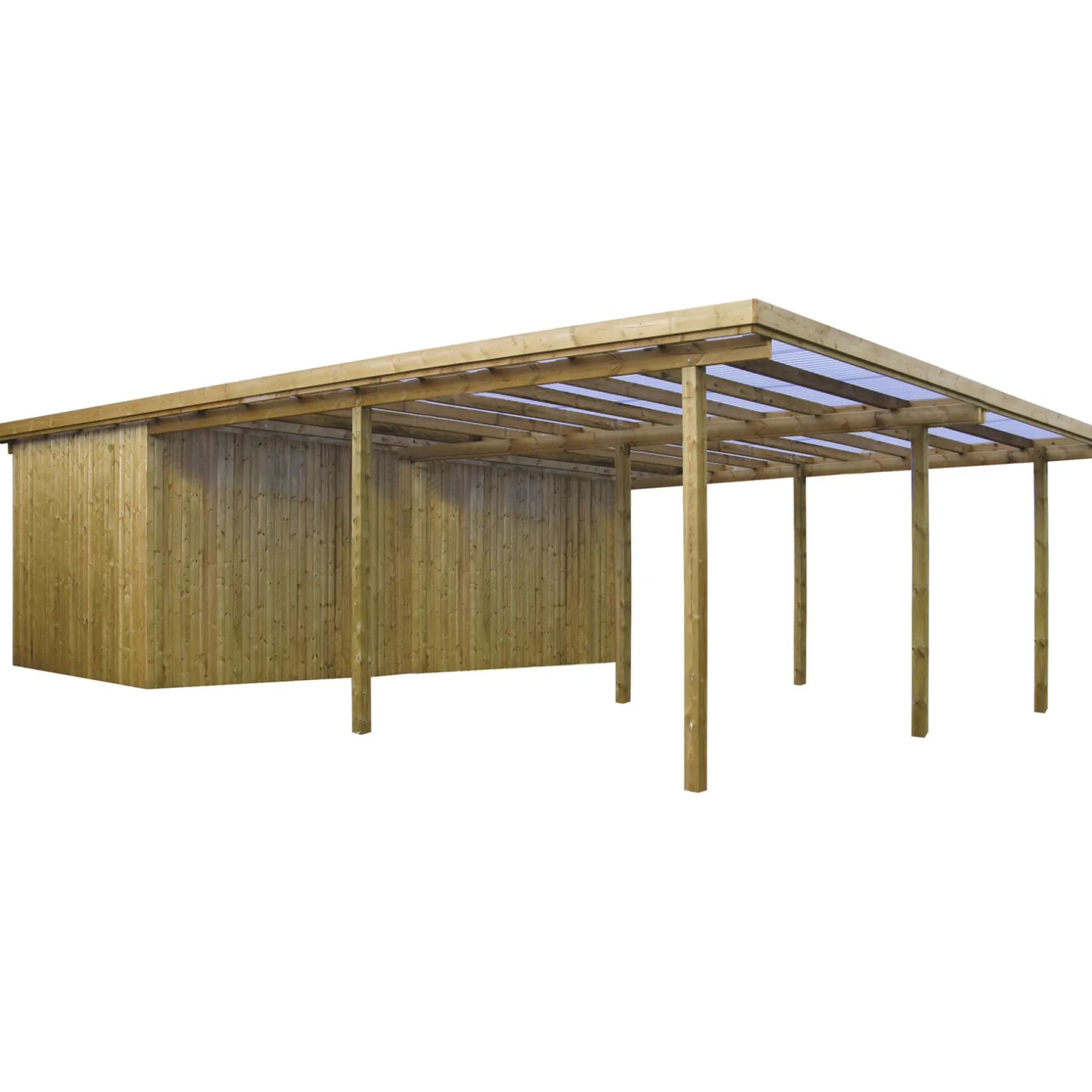 LYNGE 2.1 CARPORT 48 M2>BYG-SELV New