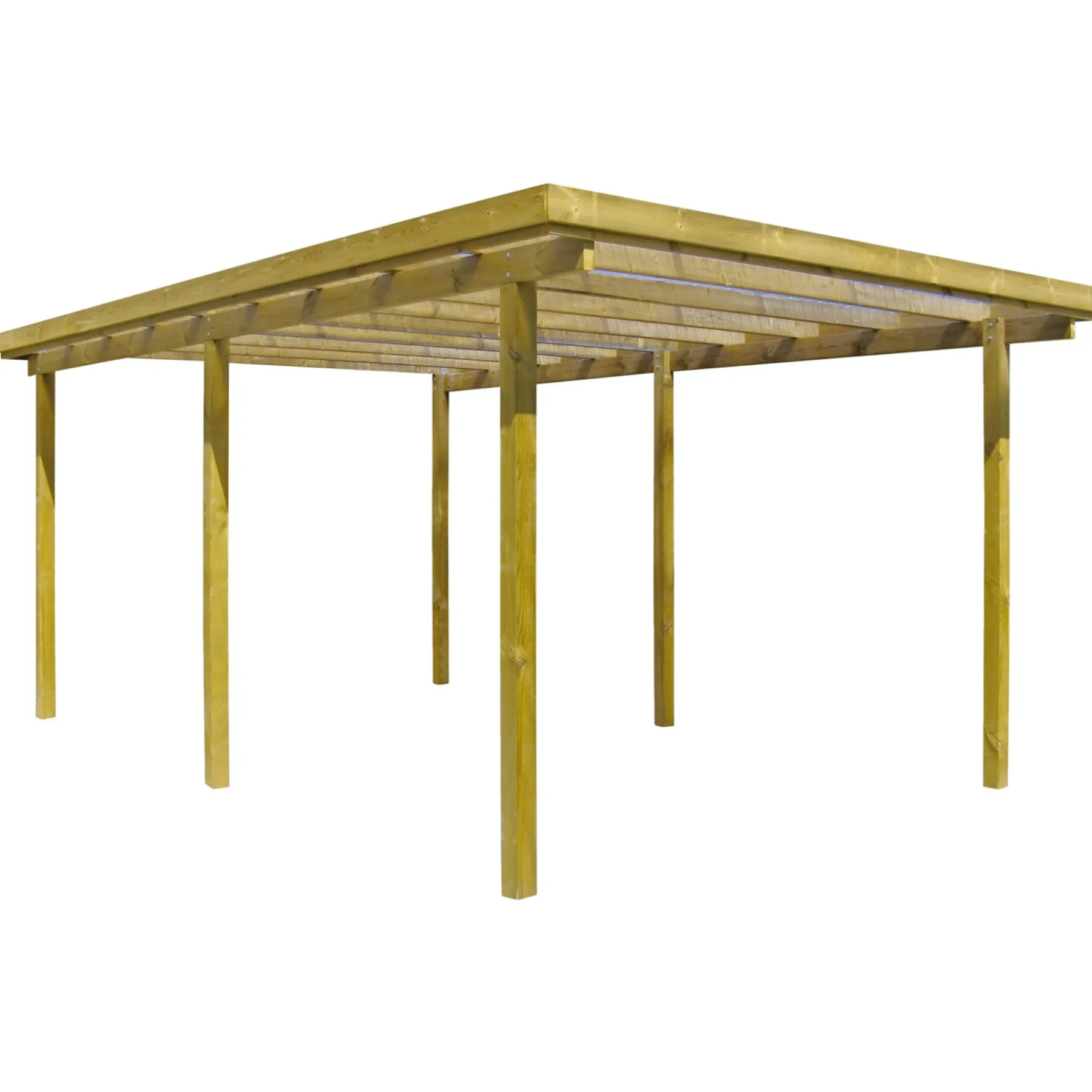 LYNGE 1.0 CARPORT 15 M²>BYG-SELV Outlet