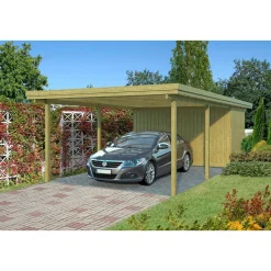 Carporte ^ BYG-SELV LYNGE 1.6 CARPORT 33 M2