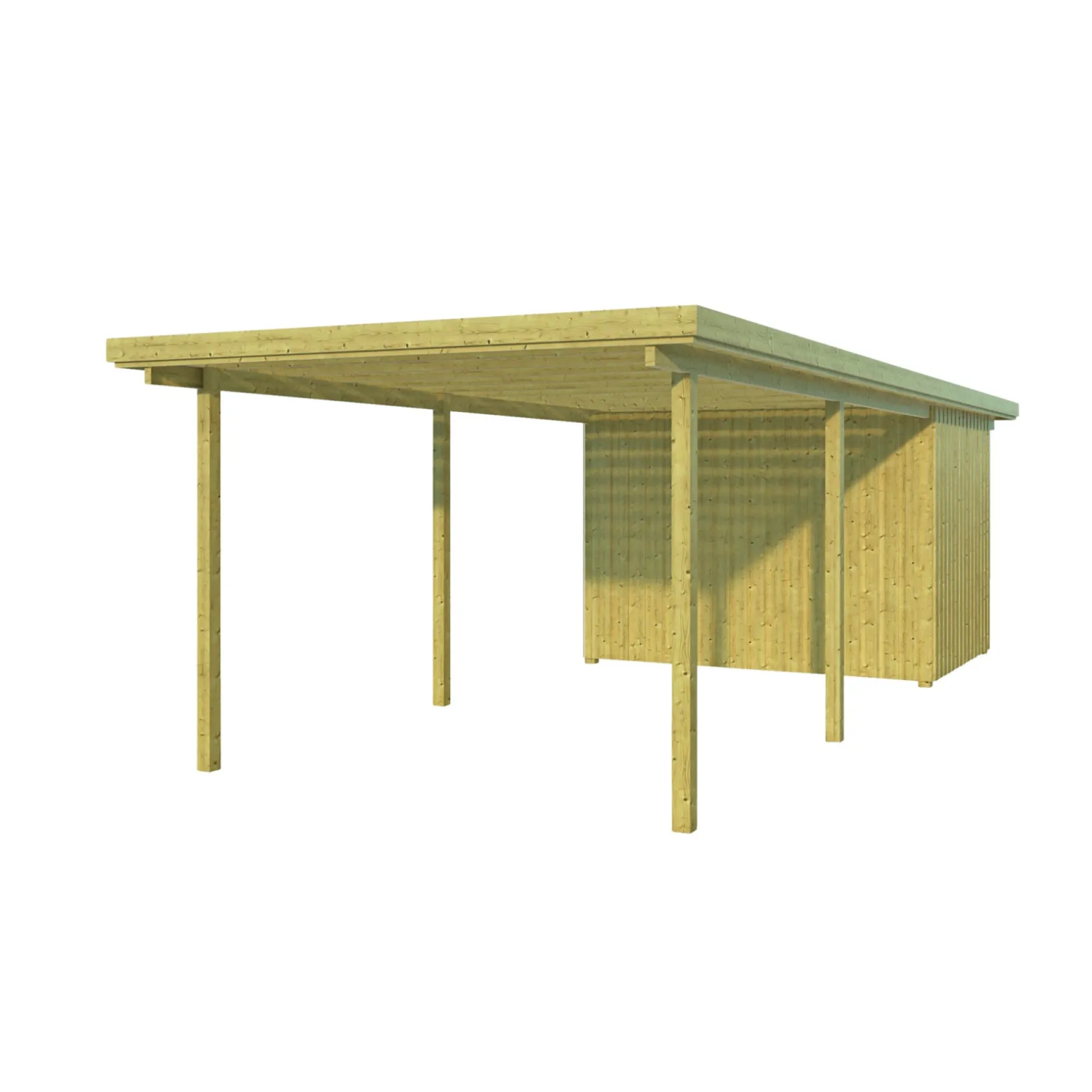 Carporte ^ BYG-SELV LYNGE 1.1 CARPORT 25 M2