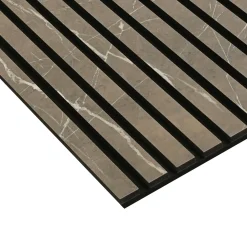 BY VENØ AKUSTIKPANEL MARMOR BRUN 20 X 600 X 2400 MM>By Venø Outlet
