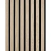 Akustikpanel ^ By Venø BY VENØ AKUSTIKPANEL UBEHANDLET RØGET EG 20 X 600 X 2400 MM
