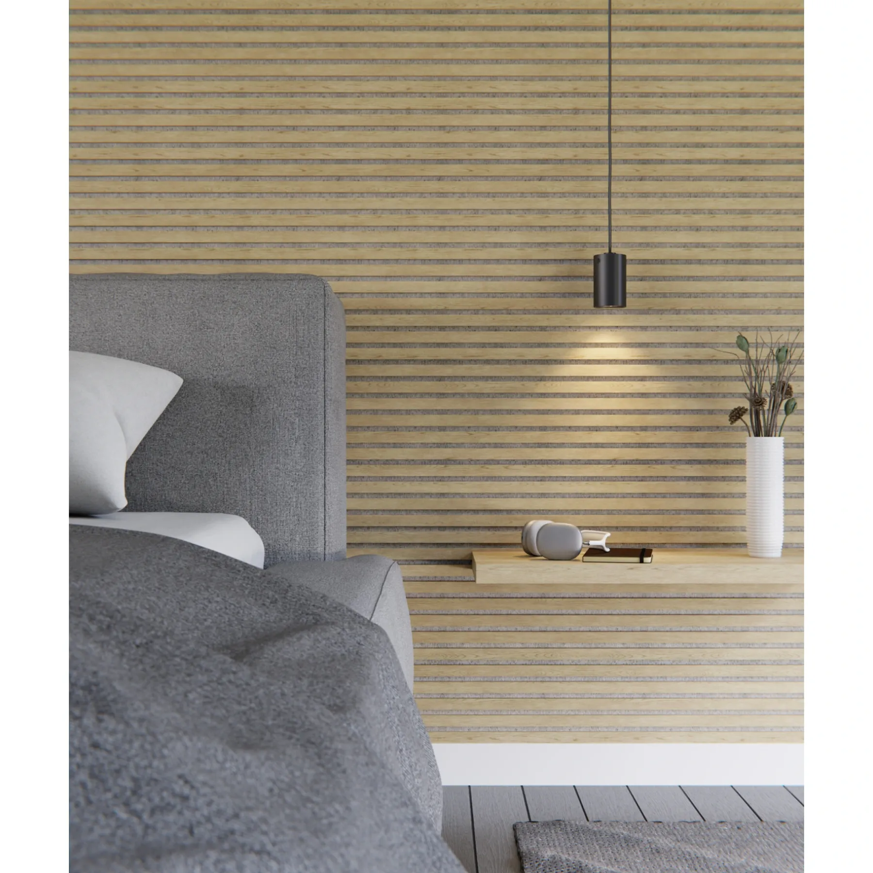 Akustikpanel ^ By Venø BY VENØ AKUSTIKPANEL UBEHANDLET EG 19 X 600 X 3000 MM