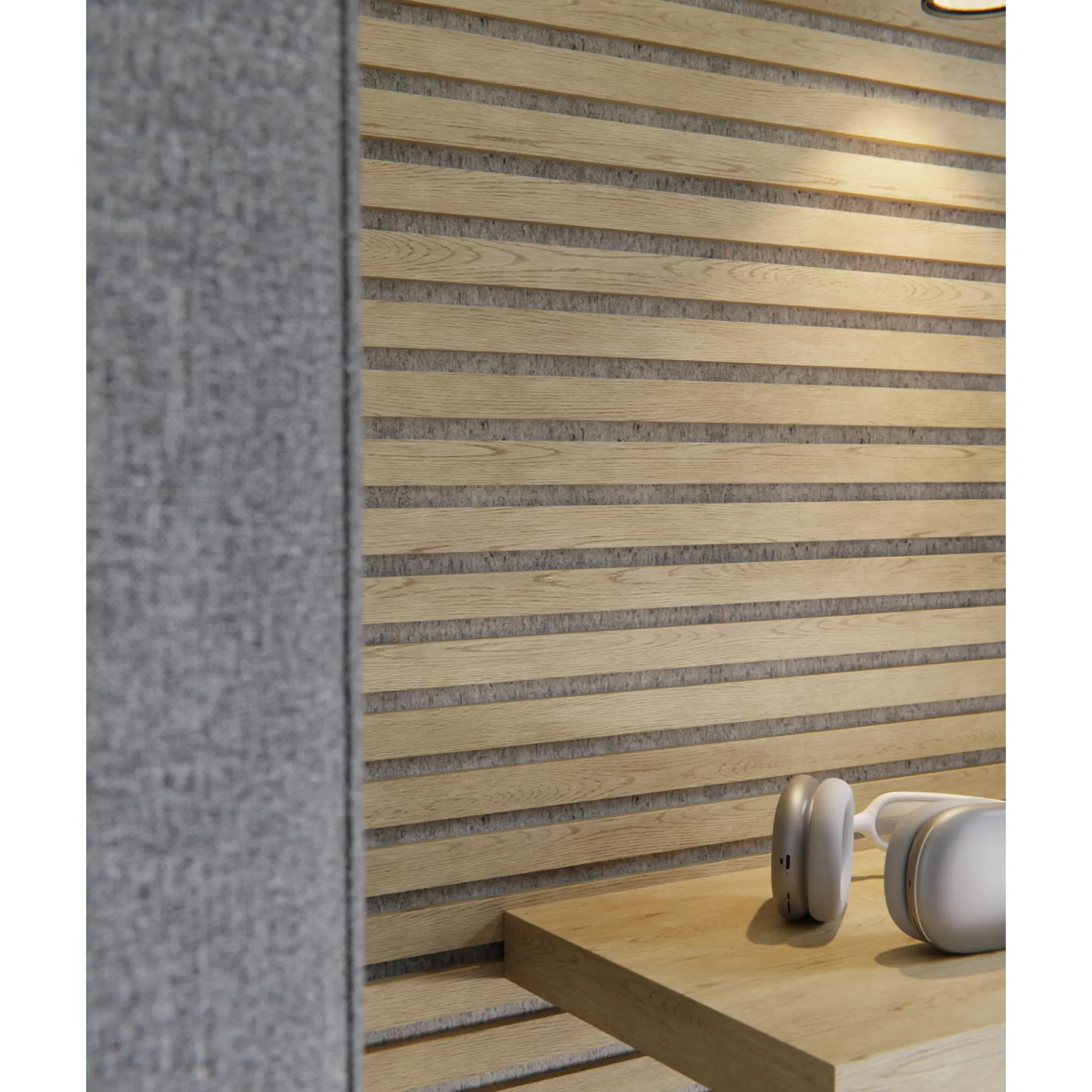 Akustikpanel ^ By Venø BY VENØ AKUSTIKPANEL UBEHANDLET EG 19 X 600 X 3000 MM