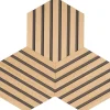 Akustikpanel ^ By Venø BY VENØ HEXAGON DEKORATIONSPANEL UBEHANDLET EG 10 X 267 X 308 MM