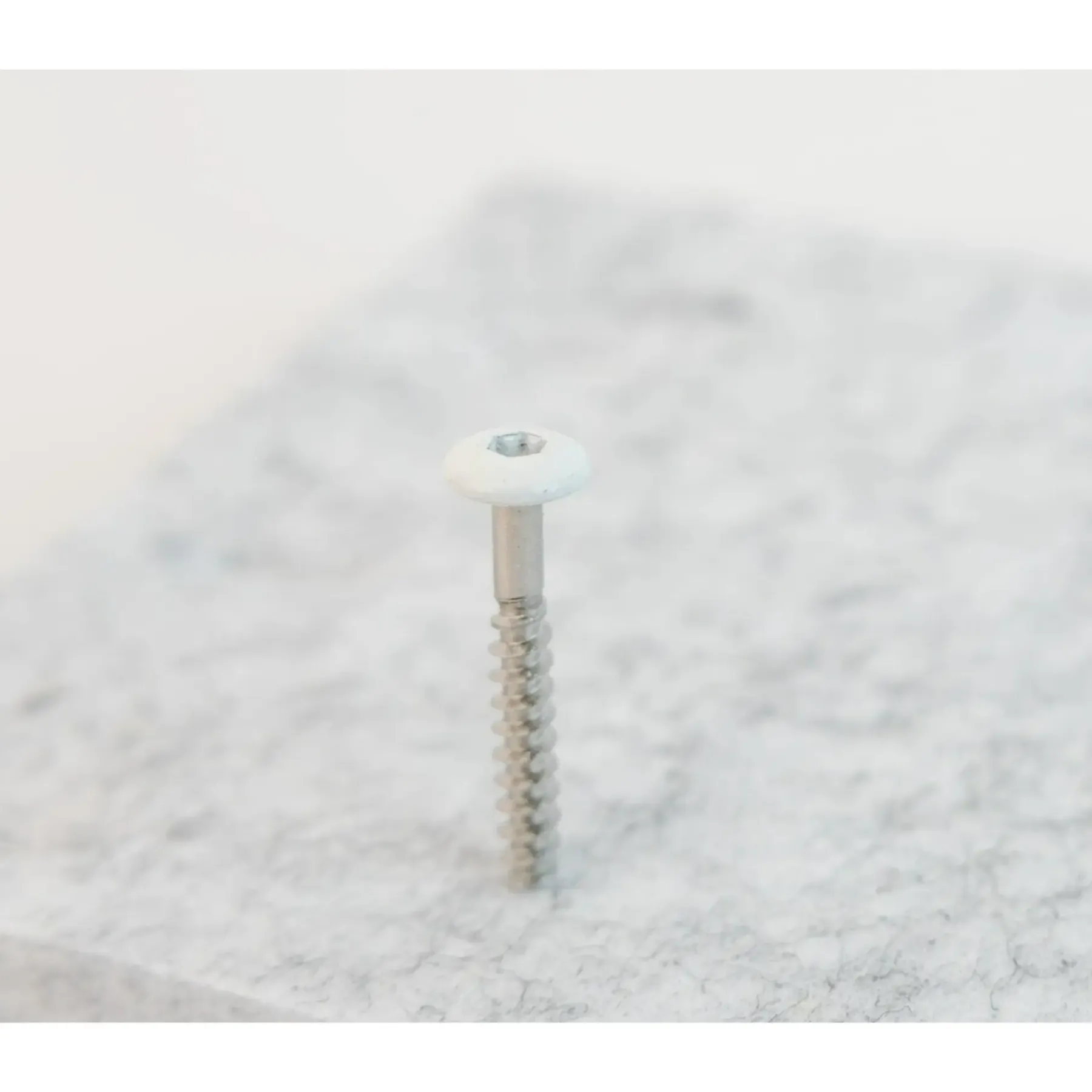 BY VENØ 4,0 X 30MM TX20 HVID MONTERINGSSKRUE>By Venø New