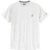 FORCE™ RELAXED T-SHIRT T-SHIRT L HVID>Carhartt Online
