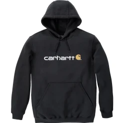 Trøjer & T-Shirts ^ Carhartt SWEATSHIRT SIGNATURE-1708724 HÆTTETRØJE XL SORT