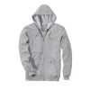 LOOSE FIT MIDWEIGHT FULL-ZIP SWEATSHIRT HÆTTETRØJE L LYS GRÅ>Carhartt New