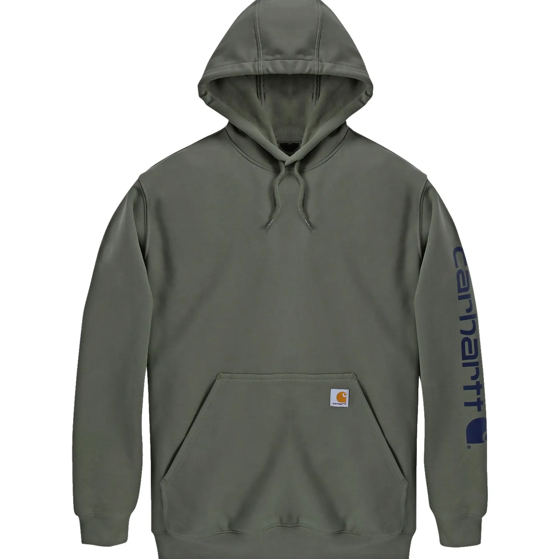 LOOSE FIT MIDWEIGHT LOGO SLEEVE GRAPHIC SWEATSHIRT HÆTTETRØJE XL GRØN>Carhartt Clearance