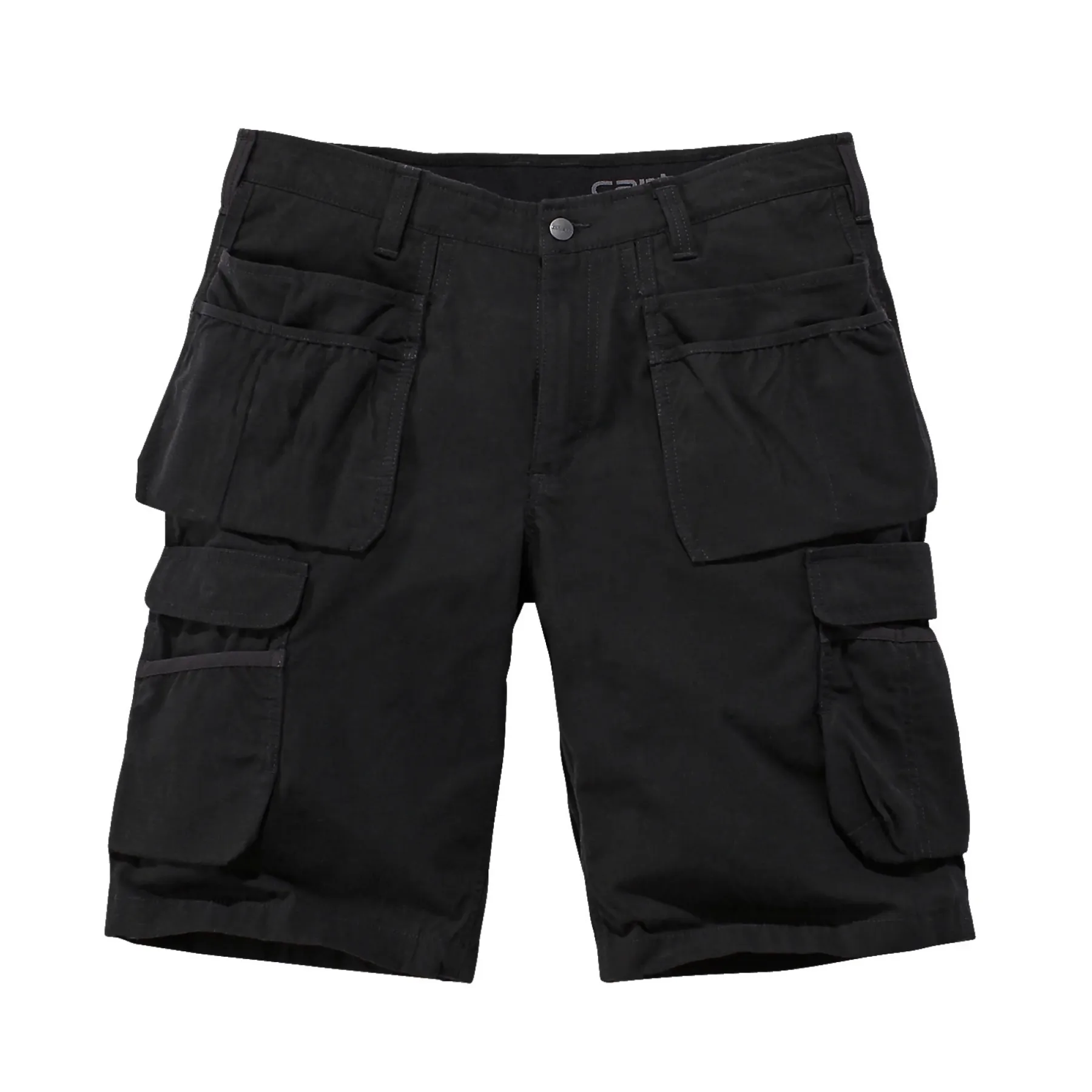 RELAXED 12" STEEL RUGGED FLEX™ RIPSTOP CARGO SHORT SHORTS W34 SORT>Carhartt Hot