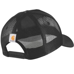 TWILL MESH-BACK SCRIPT PATCH CAP KASKET SORT OFA>Carhartt Discount