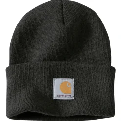 Arbejdstøj Tilbehør ^ Carhartt WATCH HAT/A18 HUE SORT OS