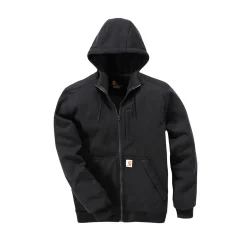Trøjer & T-Shirts ^ Carhartt WIND FIGHTER HOODED SWEATSHIRT/101759 SWEATJAKKE L SORT