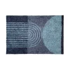 Boligindretning ^ Clean Carpet CC-DESIGN DØRMÅTTE 50X75 CM TURKIS/GRÅ