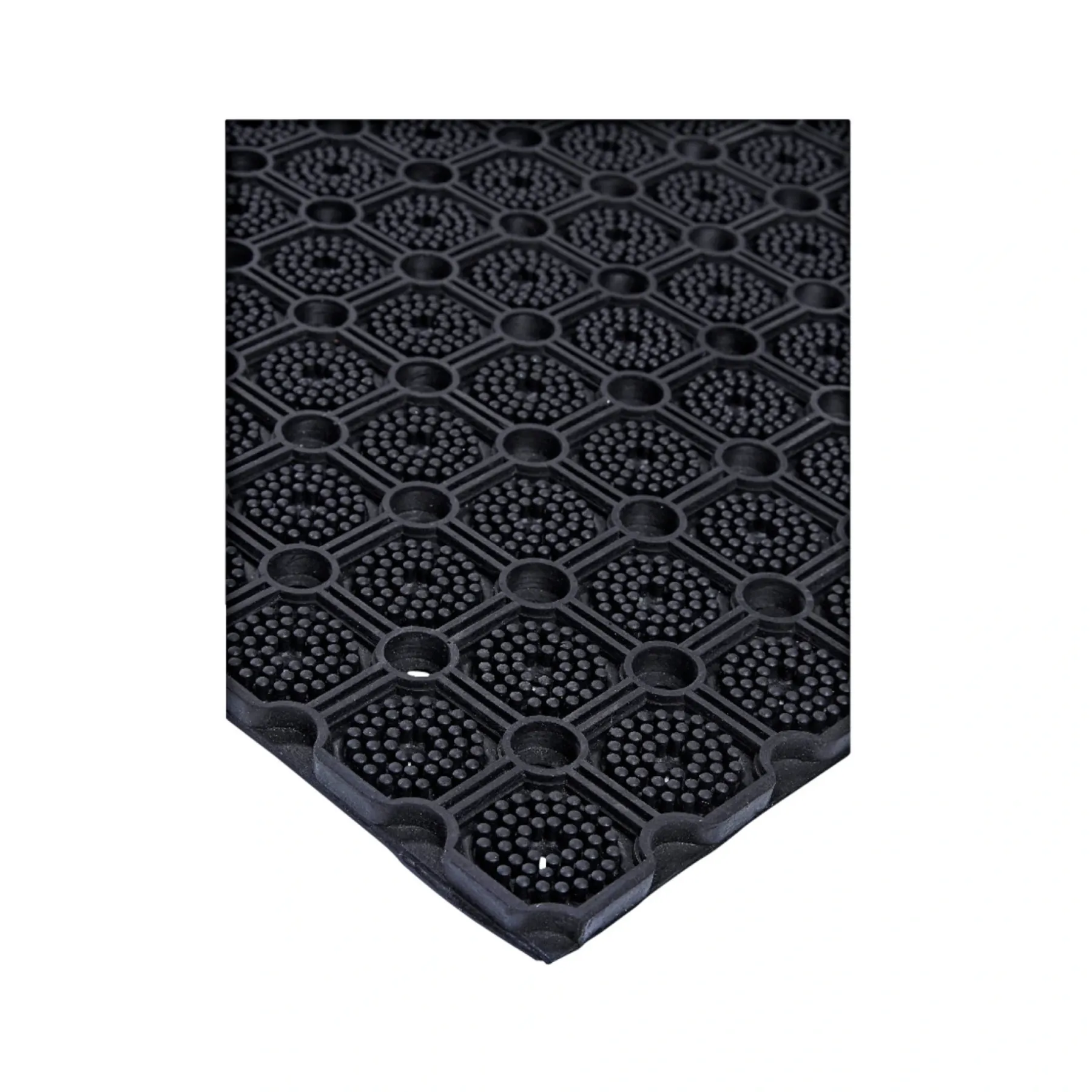Boligindretning ^ Clean Carpet PICO GUMMI DØRMÅTTE 40 X 60 CM SORT