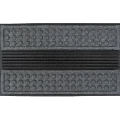 CLEAN ECO RASPADOR SMUDSMÅTTE 45X75 GRÅ / SORT>Clean Carpet Discount