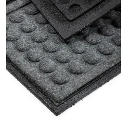 CLEAN ECO RASPADOR SMUDSMÅTTE 45X75 GRÅ / SORT>Clean Carpet Discount