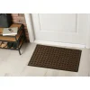 CLEAN ECO REDONDA DØRMÅTTE 45X75 BRUN>Clean Carpet Outlet