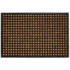 RUBCO DØRMÅTTE 40 X 60 CM SORT/NATUR>Clean Carpet New