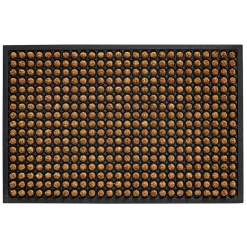 RUBCO DØRMÅTTE 40 X 60 CM SORT/NATUR>Clean Carpet New