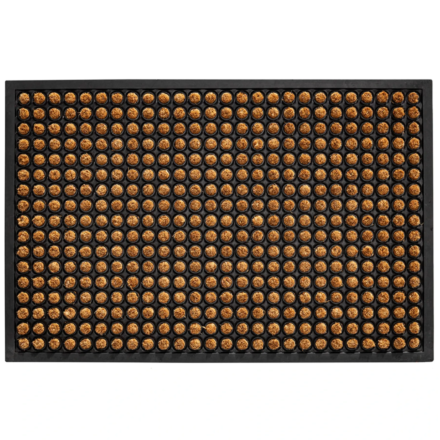 RUBCO DØRMÅTTE 40 X 60 CM SORT/NATUR>Clean Carpet New