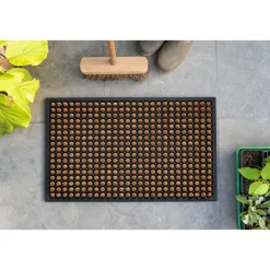 RUBCO DØRMÅTTE 40 X 60 CM SORT/NATUR>Clean Carpet New