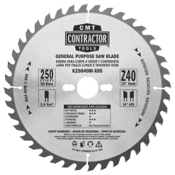 Z24-40 W C RUNDSAVKLINGESÆT 250X30 MM>CMT Hot