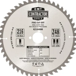 Tilbehør Elværktøj ^ CMT Z24-48-48 W C RUNDSAVKLINGESÆT 216X30 MM