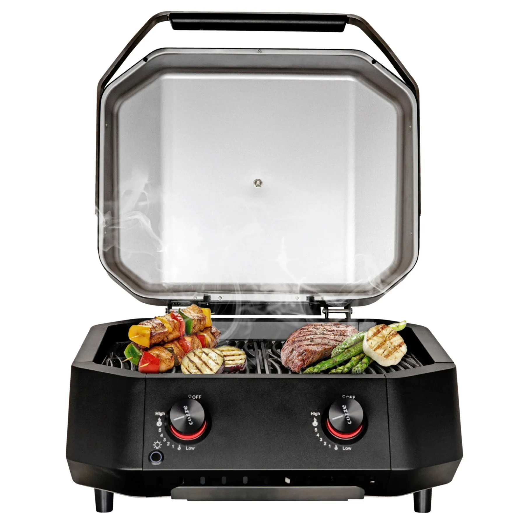Gasgrill ^ COZZE G-500 GASGRILL SORT