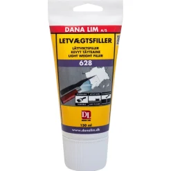 Spartelmasser ^ Dana Lim 628 LETSPARTELMASSE 150 ML HVID