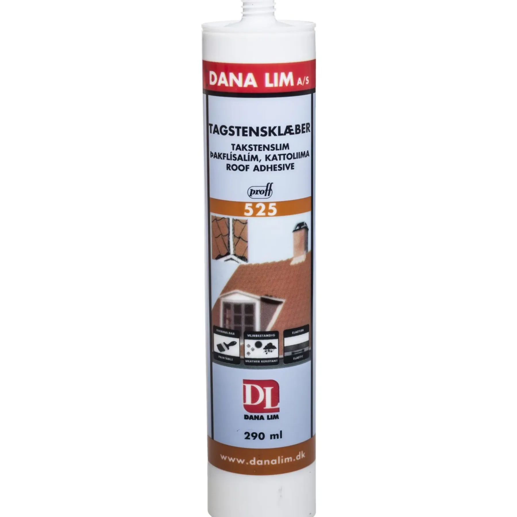 525 TAGSTENSKLÆBER 290 ML TEGLRØD>Dana Lim Clearance