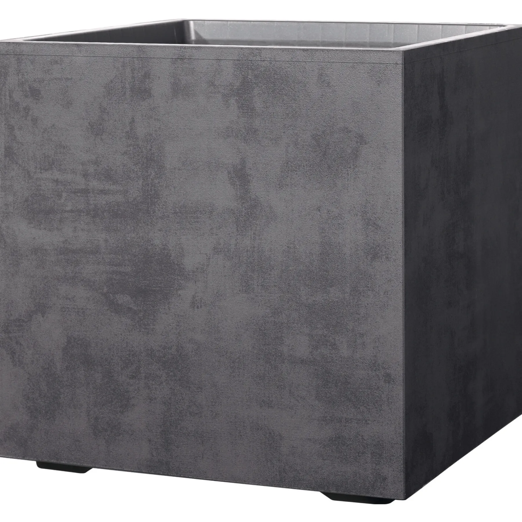 Havekrukker ^ Deroma MILLENIUM 208-620 PLANTEKASSE PLASTIK ANTRACITGRÅ 49X49X49CM