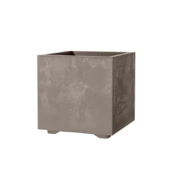 Havekrukker ^ Deroma MILLENIUM 208-621 PLANTEKASSE PLASTIK SANDSTEN 25X25X25 CM