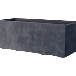Havekrukker ^ Deroma MILLENIUM 208-610 PLANTEKASSE PLASTIK ANTRACITGRÅ L79 CM