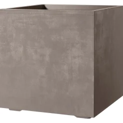 MILLENIUM 208-623 PLANTEKASSE PLASTIK SANDSTEN 49X49X49 CM>Deroma