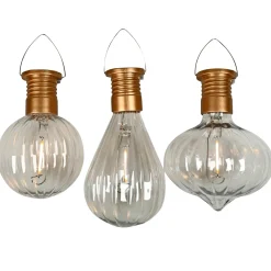 Solcellelamper ^ Det Gamle Apotek ASSORTERET SOLCELLEPÆRE KOBBER/KLAR 13 CM