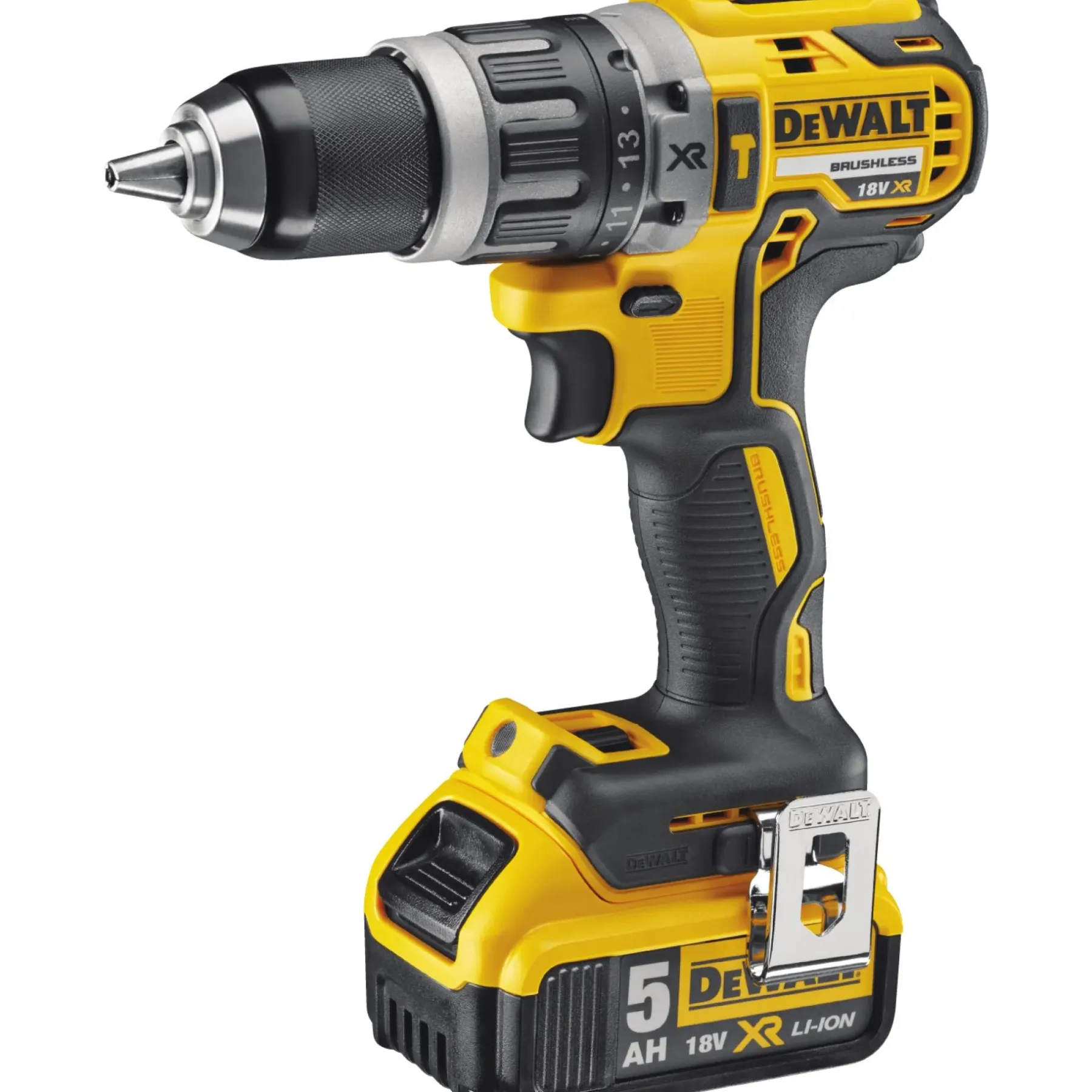 DCD796P2 BORE-/SKRUEMASKINE MED SLAG AKKU MED BATTERI OG LADER>Dewalt Hot