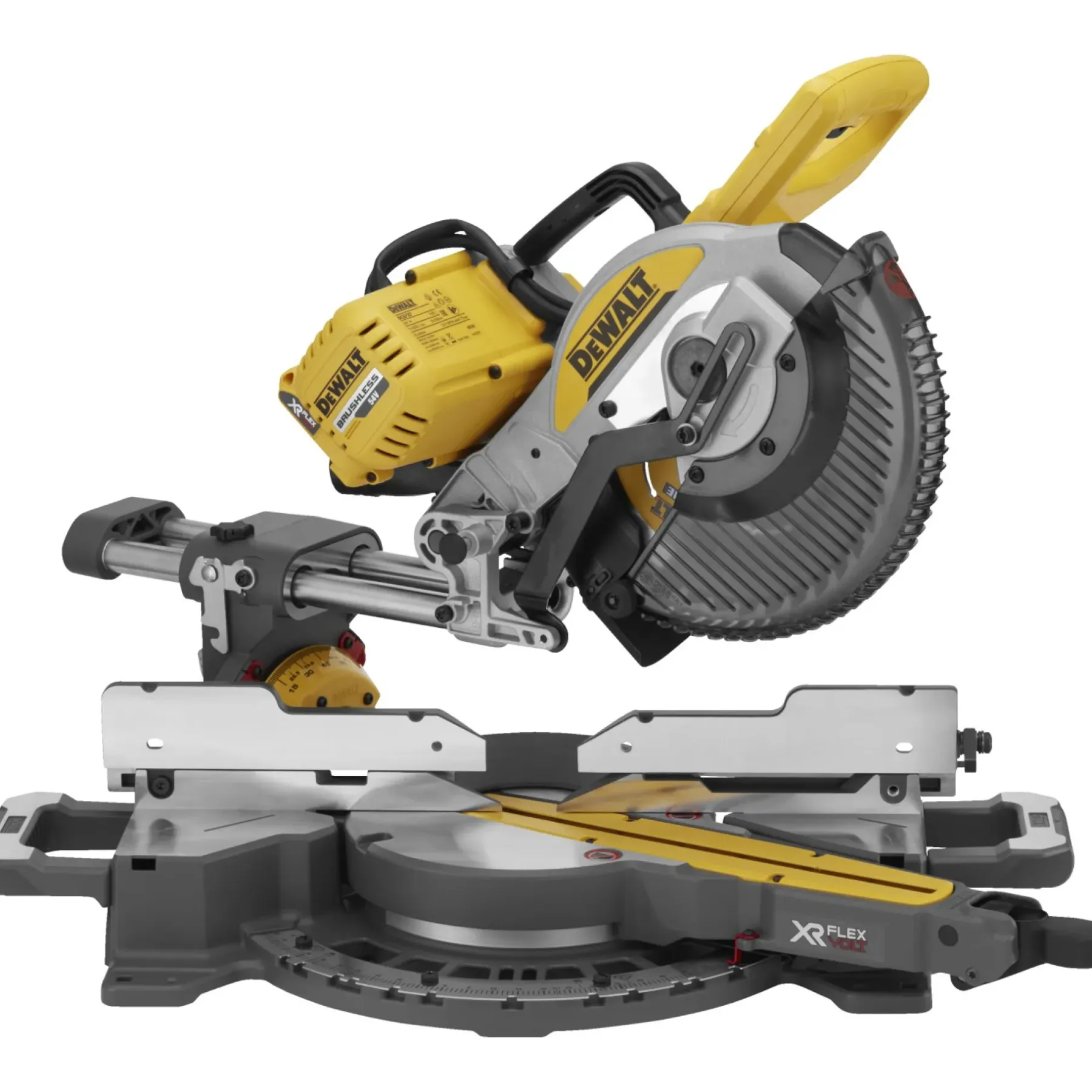 Kap- & Geringssave ^ Dewalt DCS727N-XJ KAP-/GERINGSSAV AKKU 18V 250MM UDEN BATTERI OG LADER