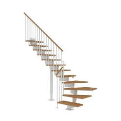 Trapper ^ Dolle DUBAI TRAPPE HVID EG CLASSIC III 13 TRIN
