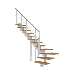 DUBAI TRAPPE HVID EG DESIGN 14 TRIN>Dolle Outlet
