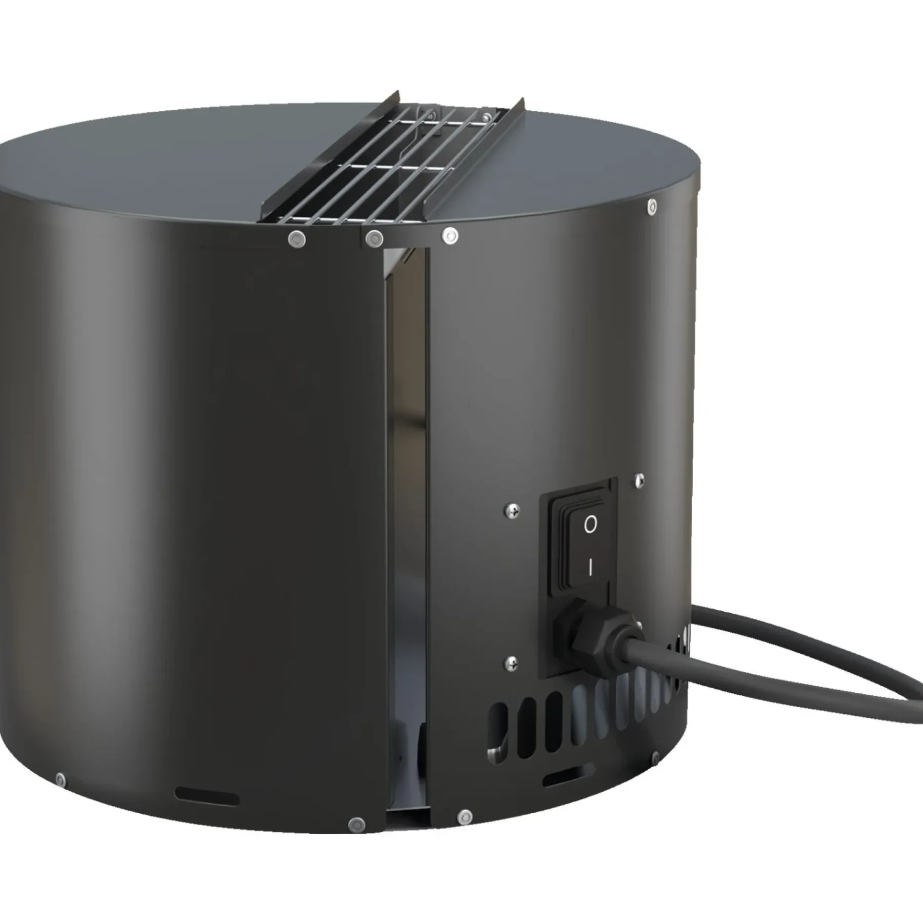 Skorstene & Røgrør ^ Draftbooster DB7 SORT RØGSUGER
