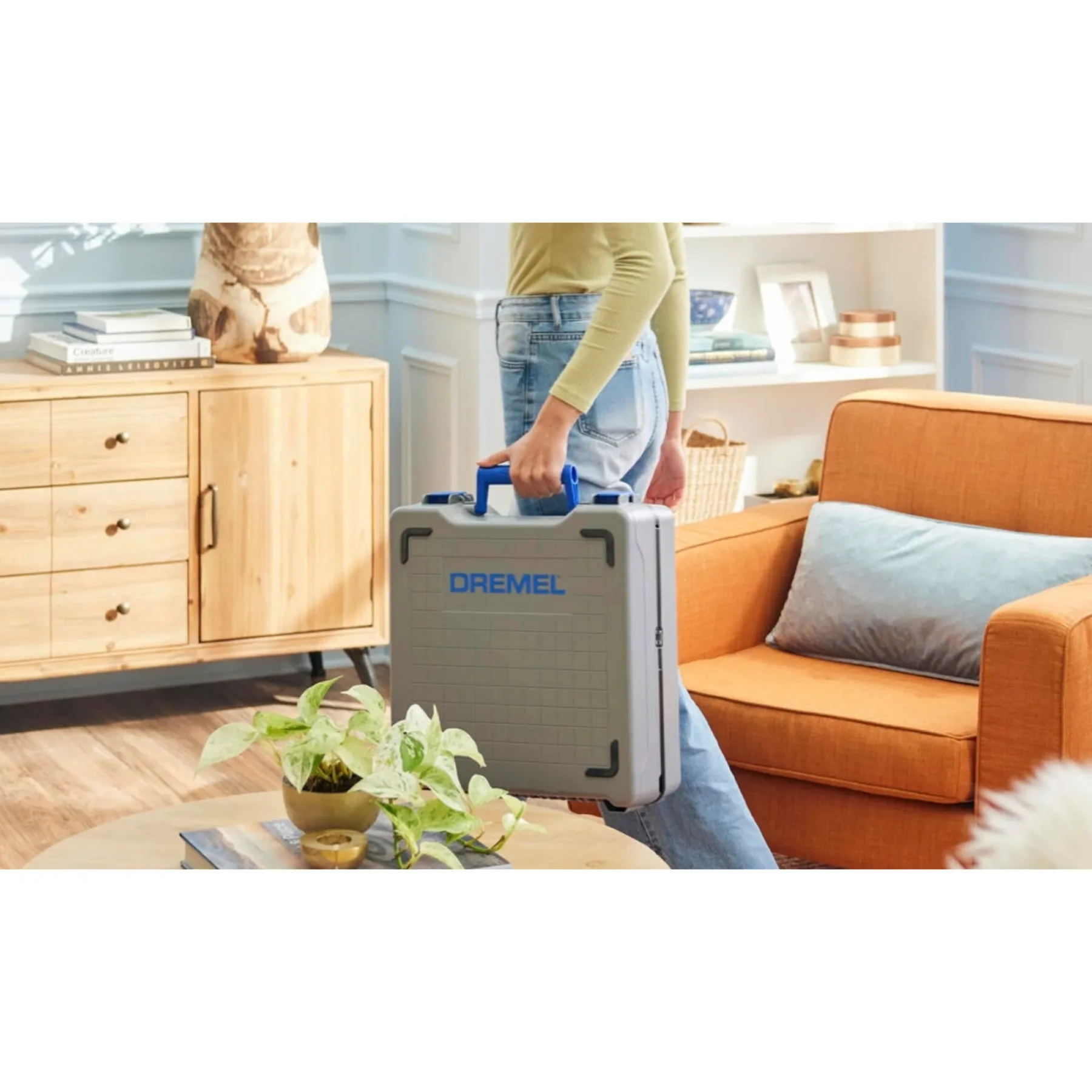 Rundsave ^ Dremel CS12V-SC1 SAVSTATION INKL. RUNDSAV AKKU 12,0 V MED BATTERI