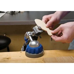 430JA SPINDEL Ø6,4MM SLIBEBÅND K60 2 STK>Dremel Best
