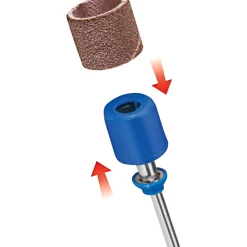 SC407 SPEEDCLIC SPINDEL SLIBEBÅND K60/K120 2 STK>Dremel