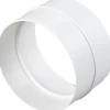 Ventilation Tilbehør ^ Duka Ø125 MM SAMLEMUFFE