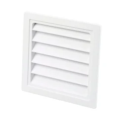 Ventilationsriste ^ Duka 63.3, 150X150MM JALOUSIRIST GRÅ