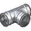 Ventilation Tilbehør ^ Duka DTCPU100 T-STYKKE