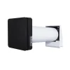Varmegenvinding ^ Duka ONE PRO 50 S, SORT VARMEGENVINDING 160 MM